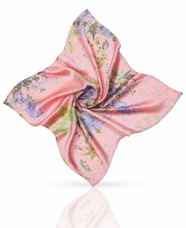 Шейный Платочек Женский SS.KV-ZAL.FL/PEACH